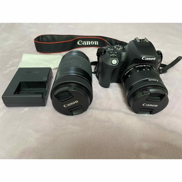 Canon - Canon EOS KISS X9 Wズームキット BK