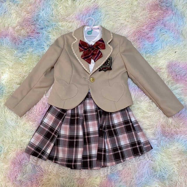 Catherine Cottage(キャサリンコテージ)の小学校の入学式用ジャケットスカートシャツ キッズ/ベビー/マタニティのキッズ服女の子用(90cm~)(ドレス/フォーマル)の商品写真