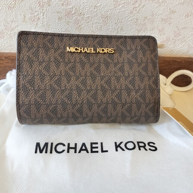 Michael Kors(マイケルコース)のマイケルコース　【新品】二つ折り財布 メンズのファッション小物(折り財布)の商品写真