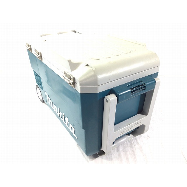 ☆中古品☆makita マキタ 18V 充電式保冷温庫 CW180DZ 本体+アダプタ付き 20L クーラーボックス アウトドア ※コメントあり 63804