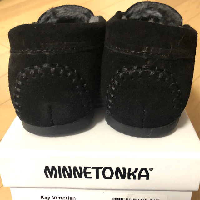 Minnetonka(ミネトンカ)のミネトンカ　モカシン　ボア レディースの靴/シューズ(スリッポン/モカシン)の商品写真