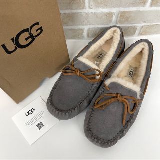 アグ(UGG)の① アグ UGG DAKOTA スリッポン8 25cm グレー(スリッポン/モカシン)