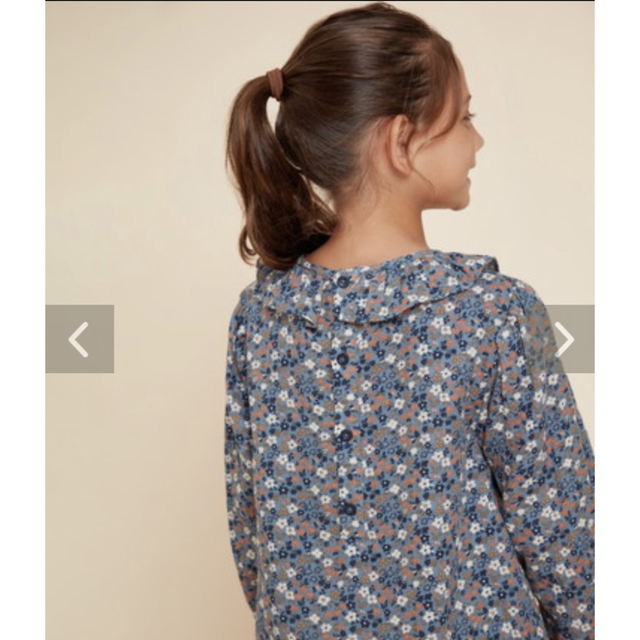 PETIT BATEAU(プチバトー)のプチバトー　新品タグ付き　ダブルガーゼ　ワンピース　8ans/128cm キッズ/ベビー/マタニティのキッズ服女の子用(90cm~)(ワンピース)の商品写真