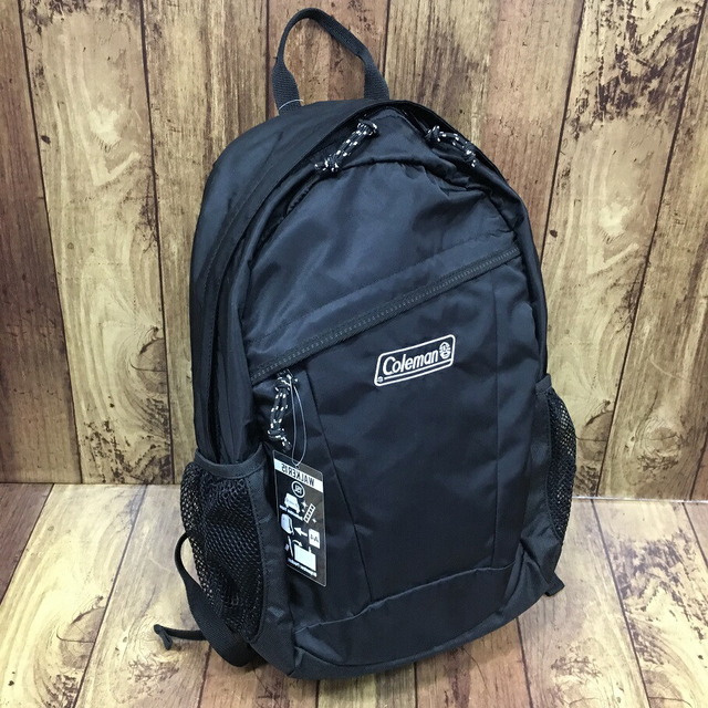 Coleman(コールマン)のColeman Walker15 2000032866 ウォーカー15 ブラック リュック バックパック【中古】【004】 メンズのバッグ(バッグパック/リュック)の商品写真