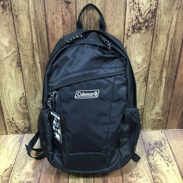 Coleman(コールマン)のColeman Walker15 2000032866 ウォーカー15 ブラック リュック バックパック【中古】【004】 メンズのバッグ(バッグパック/リュック)の商品写真