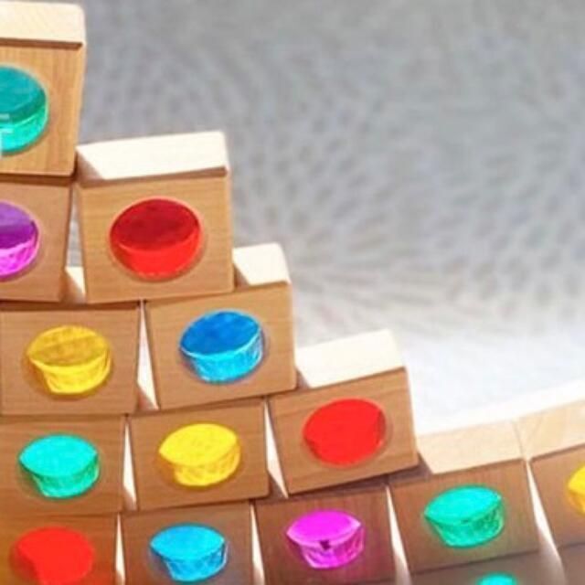 新作入荷!! ジュエル積み木 35ピース ジュエルブロック 知育玩具