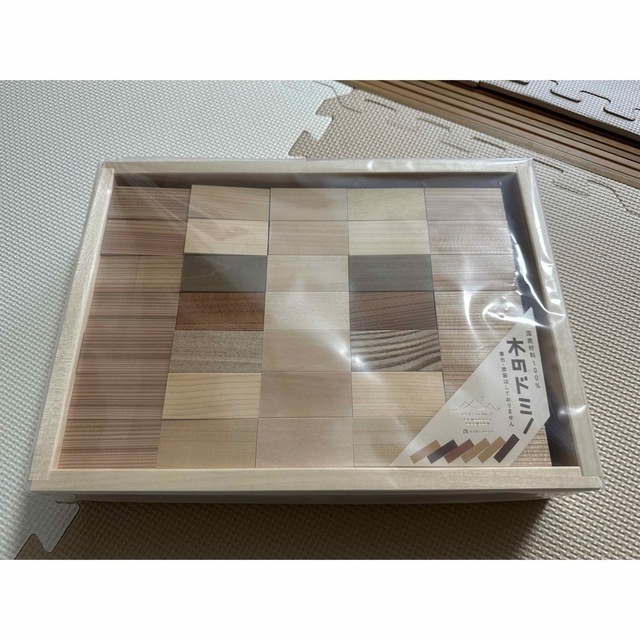 山形の極み 木のドミノ - 知育玩具