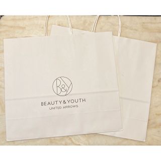 ビューティアンドユースユナイテッドアローズ(BEAUTY&YOUTH UNITED ARROWS)のビューティーアンドユース　ショップ袋　ショッパー　ギフト　プレゼント　紙袋(ショップ袋)