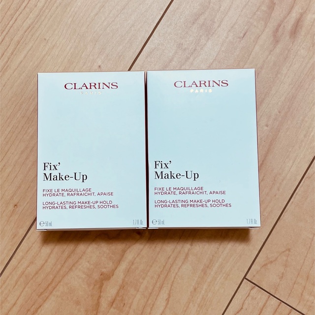 【CLARINS】フィックスメイクアップ　現品2本