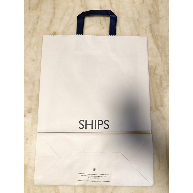 SHIPS(シップス)のシップス　ショップ袋　ショッパー　エコバッグ　ギフト　プレゼント レディースのバッグ(ショップ袋)の商品写真