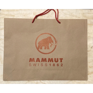 マムート(Mammut)のマムート　ショップ袋　ショッパー　紙袋　エコバッグ　ギフト　プレゼント(ショップ袋)