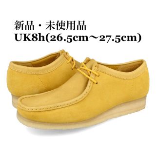 クラークス(Clarks)のCLARKS クラークス WALLABEE ワラビー イエロー モカシン メンズ(スリッポン/モカシン)