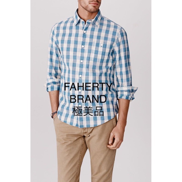POLO RALPH LAUREN - FAHERTY ファリティブランド 長袖チェックシャツ