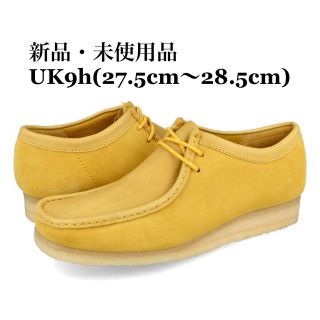 クラークス(Clarks)のCLARKS クラークス WALLABEE ワラビー イエロー モカシン メンズ(スリッポン/モカシン)