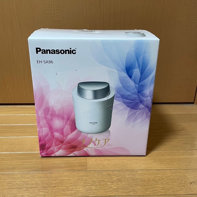 Panasonic - パナソニック スチーマー ナノケア W温冷エステ ピンク調 ...