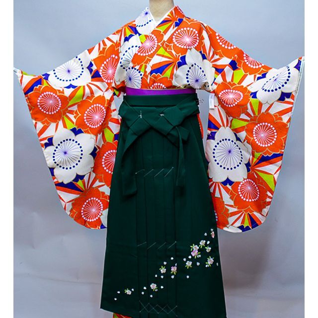 着物袴セット ジュニア用へ直し 135～150cm 袴変更可 NO16851-2 | フリマアプリ ラクマ