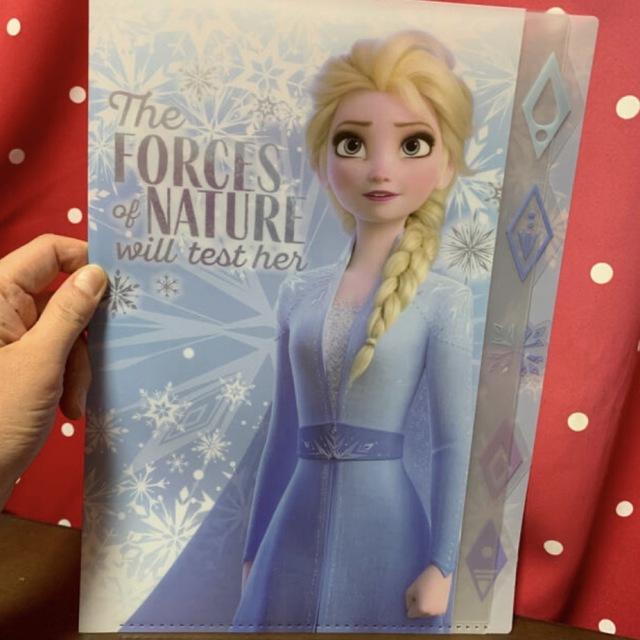 Disney(ディズニー)のアナ雪　クリアファイル エンタメ/ホビーのアニメグッズ(クリアファイル)の商品写真