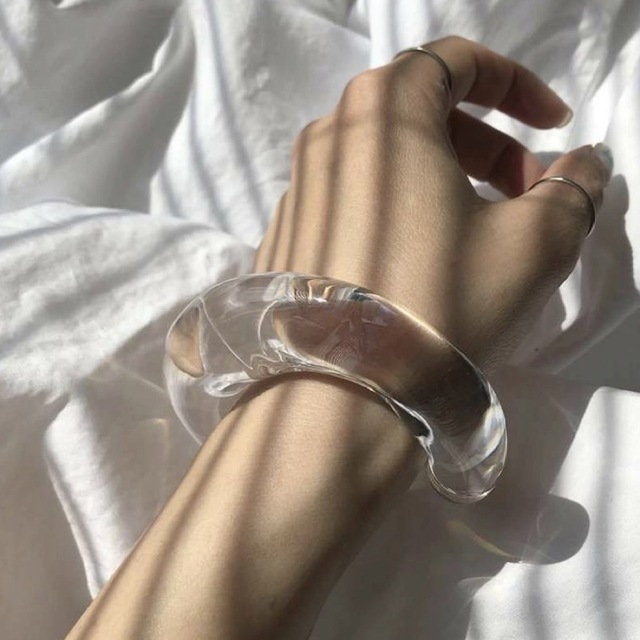 yurika akutsu クリアバングル re bangle clear レディースのアクセサリー(ブレスレット/バングル)の商品写真