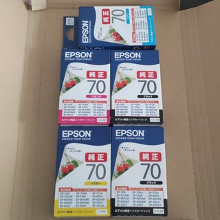 エプソン(EPSON)の新品未使用　EPSON純正インクカートリッジ　5本セット(PC周辺機器)