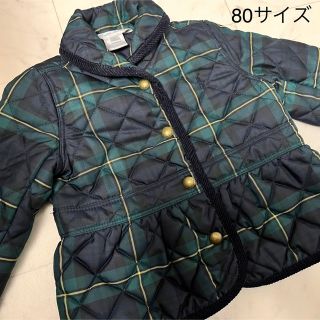 ポロラルフローレン(POLO RALPH LAUREN)のポロラルフローレン　コート　キルティング　80サイズ　チェック(ジャケット/コート)