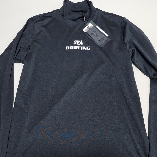 限定品】【コラボ】ブリーフィング モックネック WIND AND SEA 【70