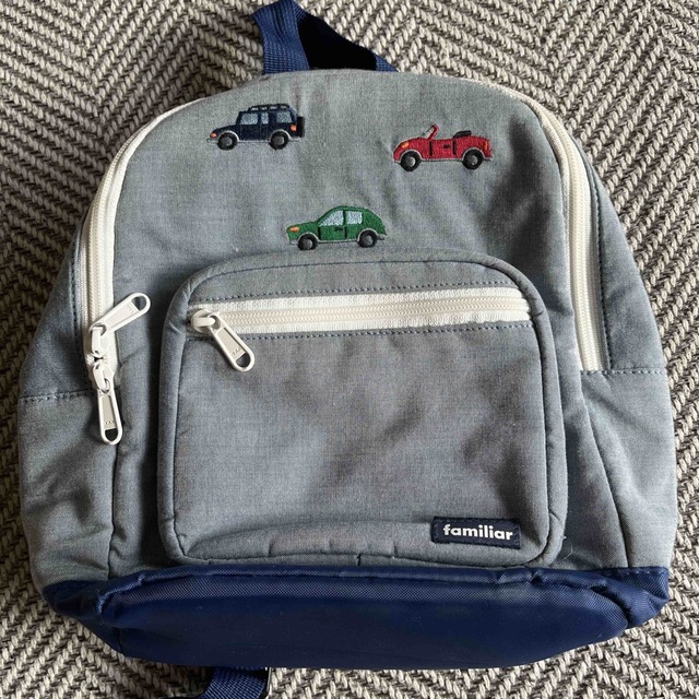 familiar - familiar リュック 車の刺繍の通販 by あんころも familiar - familiar リュック 車の刺繍の通販 by あんころも