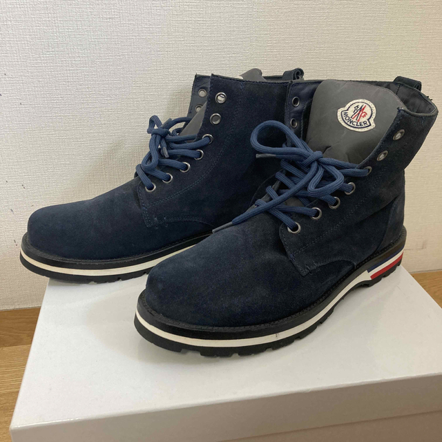 注目 MONCLER VANCOUVFR NEW モンクレール ブーツ 44 - ブーツ