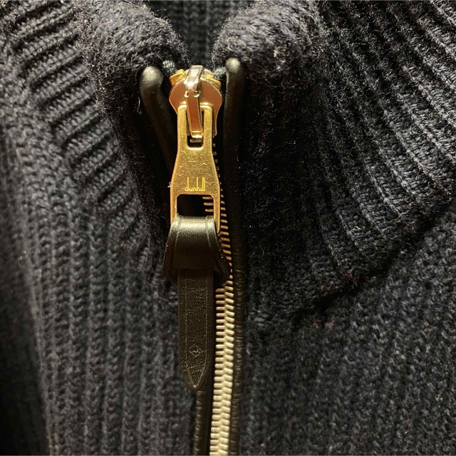 Dunhill - Dunhill 20AWエルボーパッチ ドライバーズニット Dunhill - Dunhill 20AWエルボーパッチ ドライバーズニット