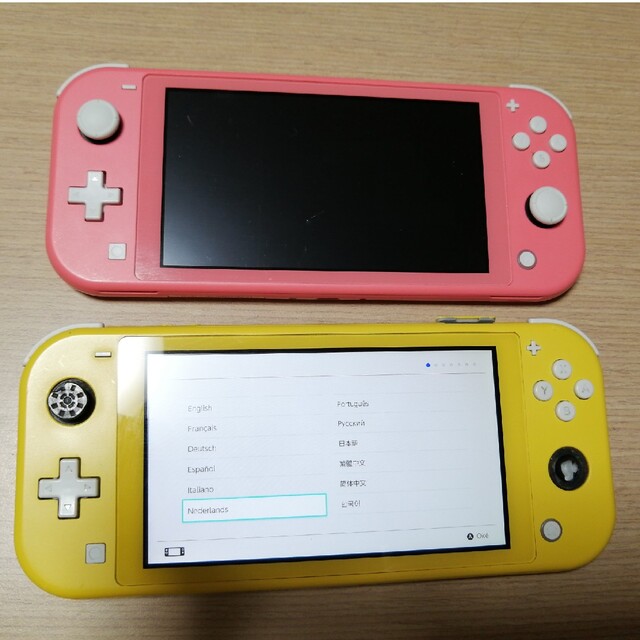 Nintendo Switch Lite コーラル　ほぼ新品未使用