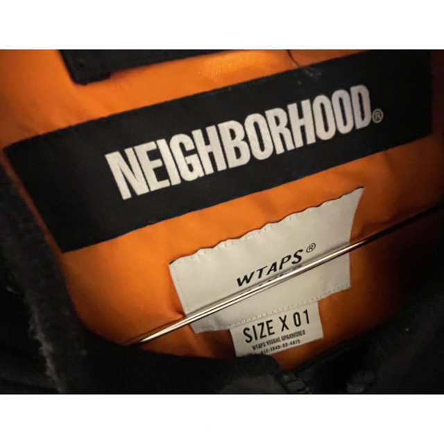 NEIGHBORHOOD(ネイバーフッド)のWTAPS NEIGHBORHOOD W1.VE 01サイズ MA-1 メンズのジャケット/アウター(フライトジャケット)の商品写真