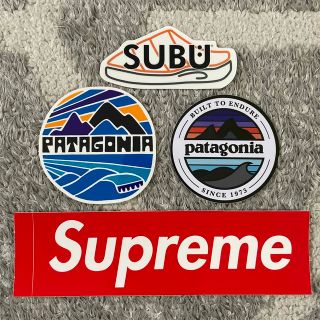 パタゴニア(patagonia)のステッカー　シール　4枚セット(その他)