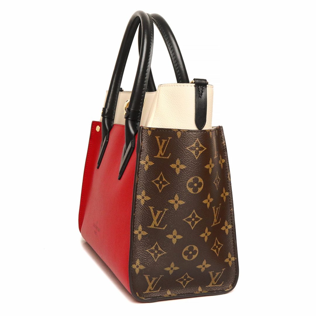 ルイ ヴィトン LOUIS VUITTON オンマイサイド ハンドバッグ 2way ショルダーバッグ 斜め掛け グレインカーフ レザー モノグラム ルージュ ピラット 赤 M53824 訳あり LOUIS VUITTON（新品・未使用品）