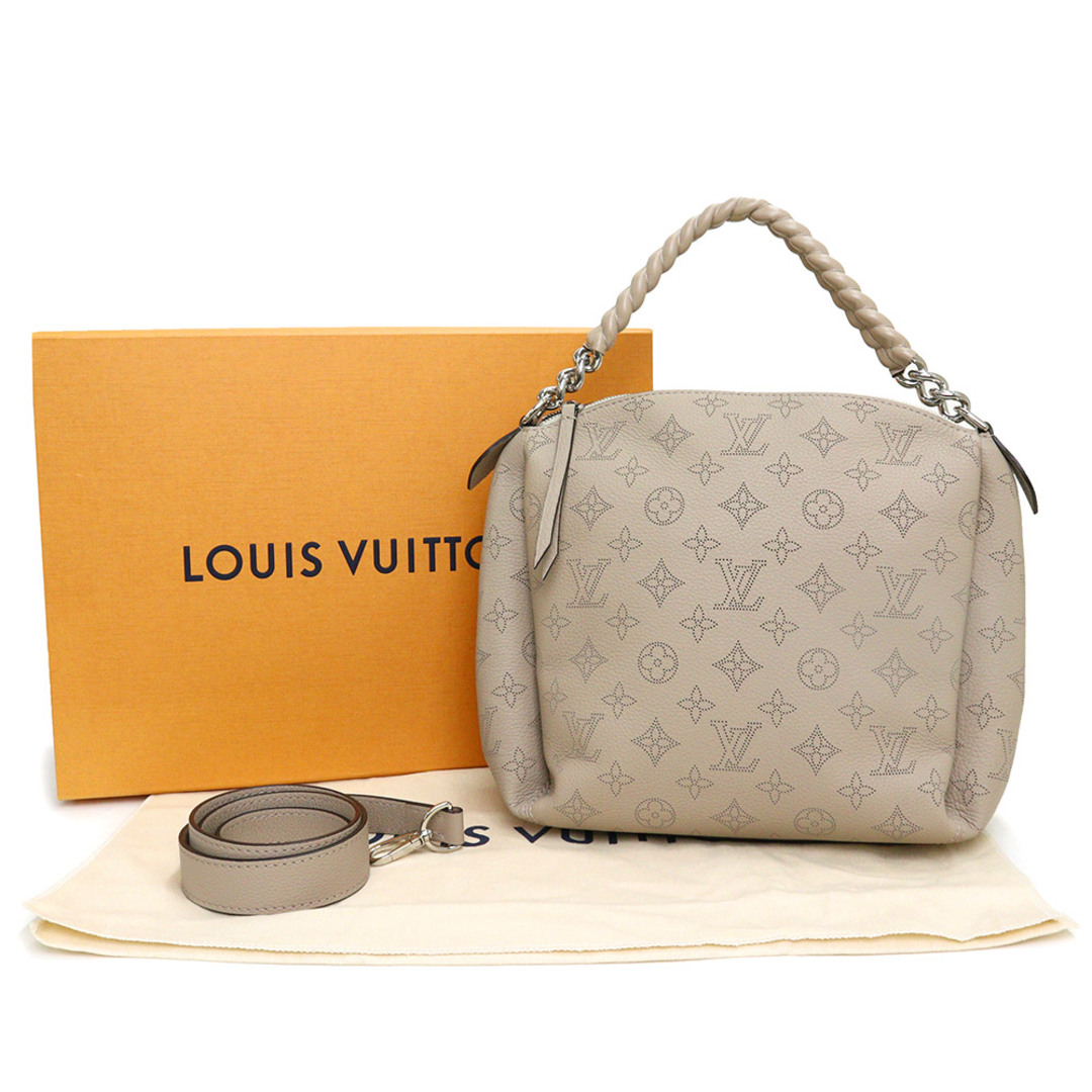 【LOUIS VUITTON】ショルダートート　バビロン　モノグラム　焦茶色