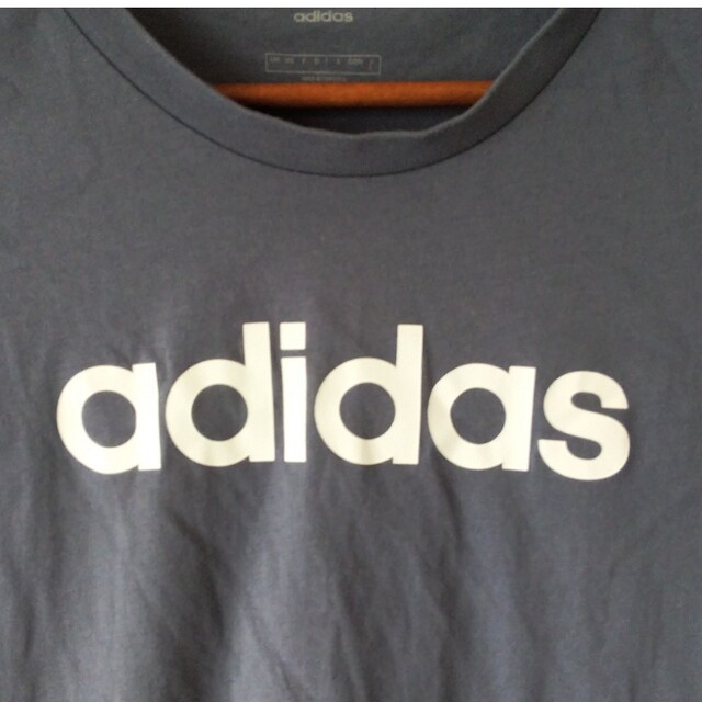 adidas(アディダス)のアディダス　レディースL　半袖Tシャツ レディースのトップス(Tシャツ(半袖/袖なし))の商品写真