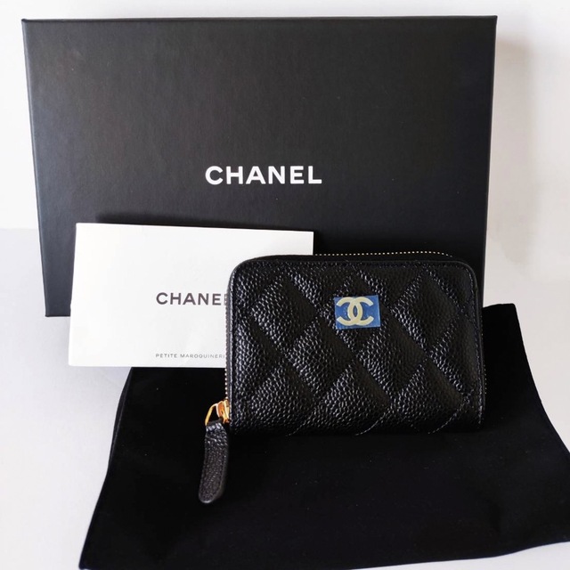 新品未使用 CHANEL シャネル コインパース コインケース ゴールド金具