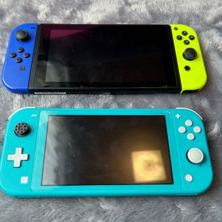 ニンテンドースイッチ(Nintendo Switch)の任天堂SwitchとSwitchライト(家庭用ゲーム機本体)