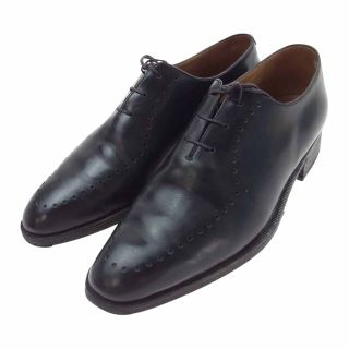 ベルルッティ(BERLUTI)のBerluti ベルルッティ ドレスシューズ 1482 タトゥーコレクション パンチング ホールカット シューズ ブラック系 7【中古】(ドレス/ビジネス)