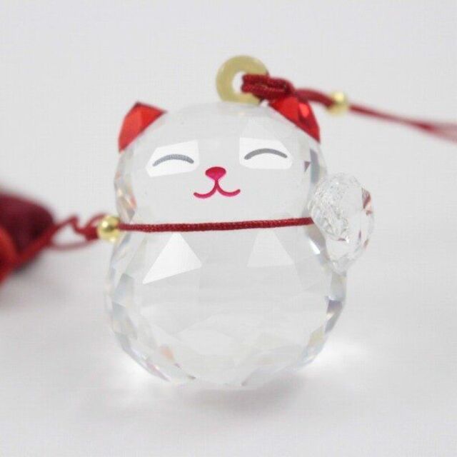 SWAROVSKI スワロフスキー 招き猫 ラッキーキャット オーナメント 商品