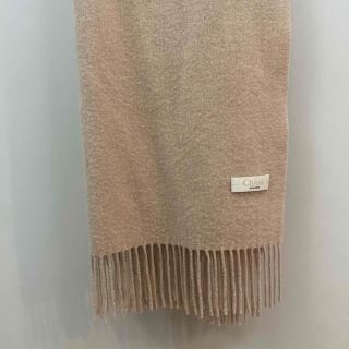 美品　chloe クロエ　超大判　カシミヤストール　ボルト　ワインレッド