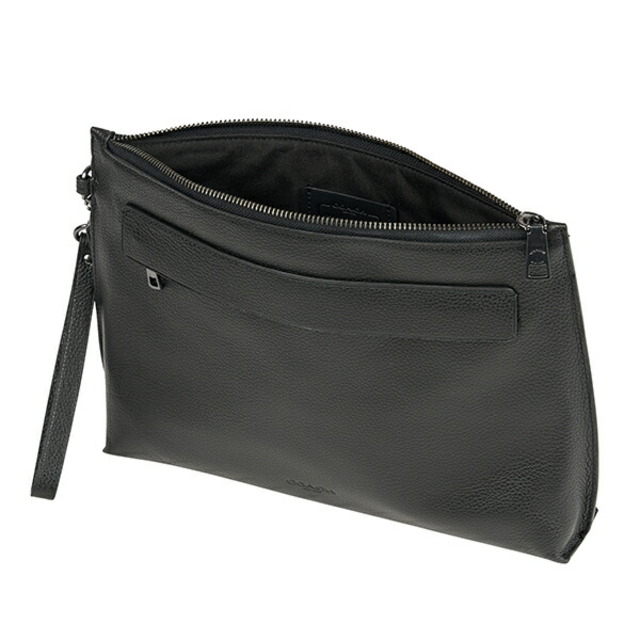 COACH - 新品 コーチ COACH クラッチバッグ POUCH ブラックの通販 by