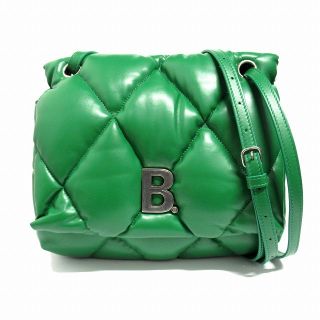 バレンシアガ(Balenciaga)の美品 バレンシアガ タッチパフィ レザー ショルダー バッグ キルティング(ショルダーバッグ)