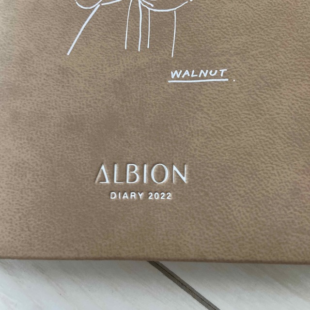 ALBION(アルビオン)のアルビオン　2022 スケジュール帳 インテリア/住まい/日用品の文房具(カレンダー/スケジュール)の商品写真