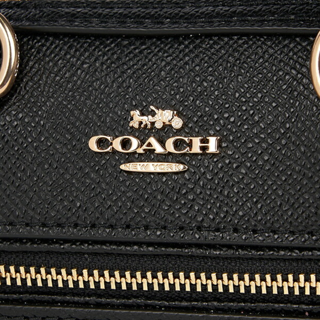 COACH(コーチ)の新品 コーチ COACH ショルダーバッグ ミニローワン クロスボディ ブラック レディースのバッグ(ショルダーバッグ)の商品写真