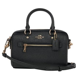 コーチ(COACH)の新品 コーチ COACH ショルダーバッグ ミニローワン クロスボディ ブラック(ショルダーバッグ)