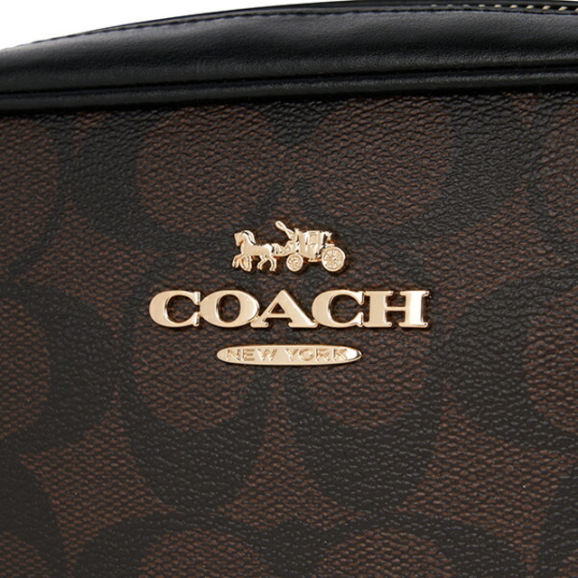 COACH(コーチ)の新品 コーチ COACH ショルダーバッグ ミニジェイミー カメラバッグ ブラウン/ブラック レディースのバッグ(ショルダーバッグ)の商品写真