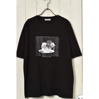 ブルーブルーエ(Bleu Bleuet)のブルーブルーエ　HB.なめねこFunnyCatsモノトーンTシャツ(Tシャツ(半袖/袖なし))