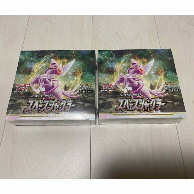 新品・未開封】ポケモンカード スペースジャグラー 2BOX シュリンク