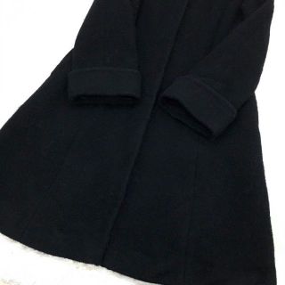 M´S GRACY ロングコート Aライン ウール スパークナイロン サイズ38-