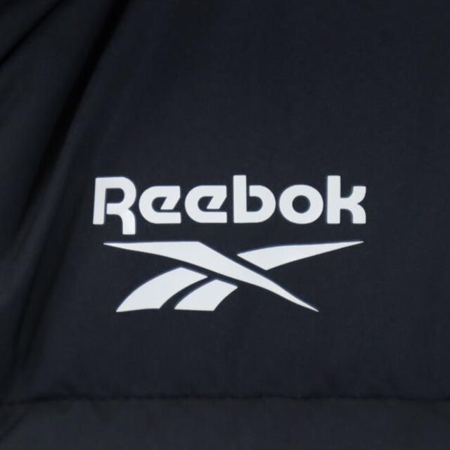 リーボック ロゴプリント ダウンジャケット M 黒 Reebok メンズ   【230113】 3