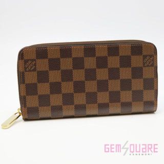 ルイヴィトン(LOUIS VUITTON)のルイヴィトン ダミエ ジッピーウォレット 財布 中古 N41661(長財布)